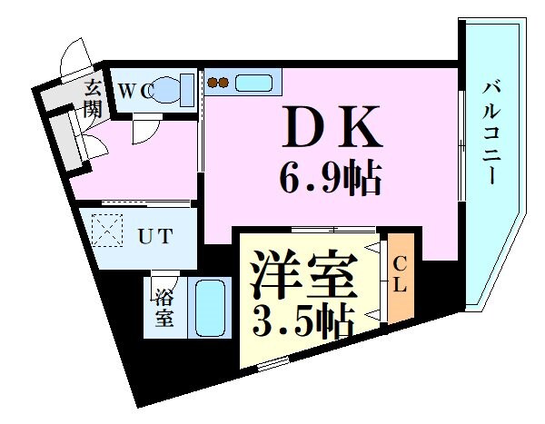 ParkHills 東三国 Visionの物件間取画像