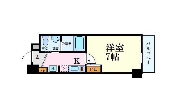セレニテ本町グランデの物件間取画像