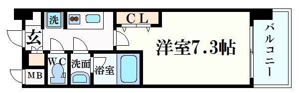 レオングラン新大阪レジデンスの物件間取画像