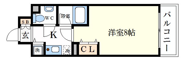 ヴィヴィッド京橋の物件間取画像