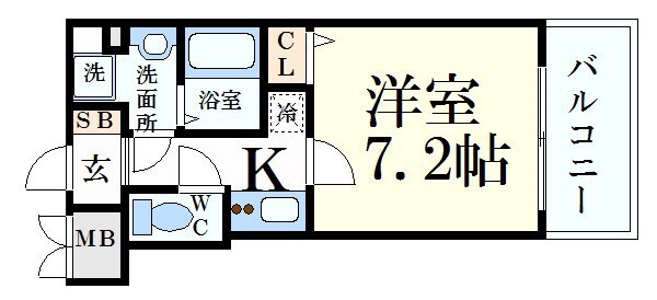 S-RESIDENCE新大阪Ridenteの物件間取画像