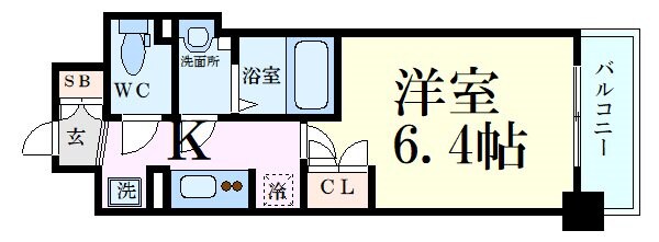 BPRレジデンス新梅田の物件間取画像