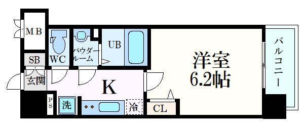 プレサンス庄内ブレイシスの物件間取画像