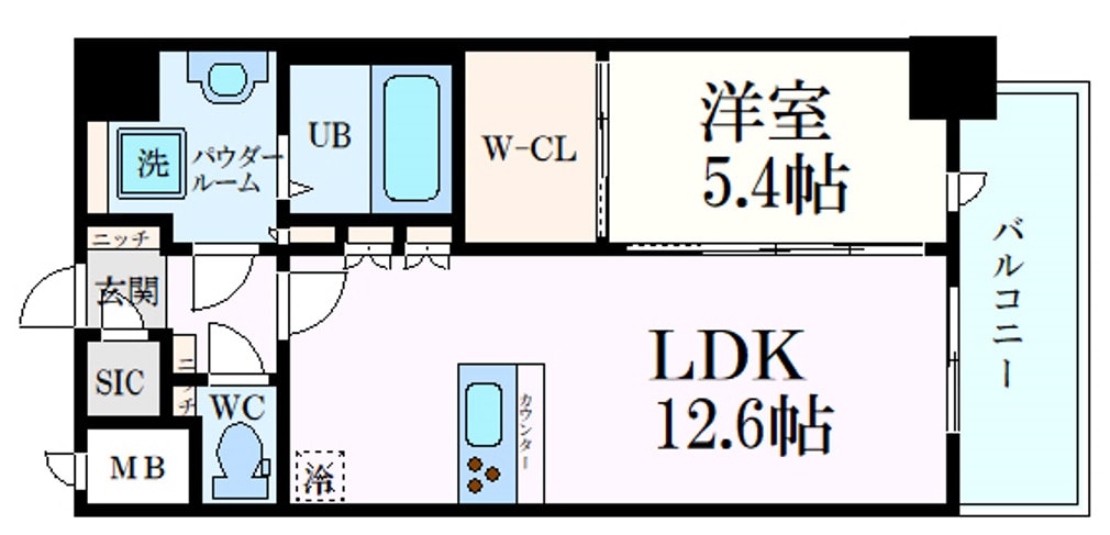 スプランディッド新大阪VIIの物件間取画像