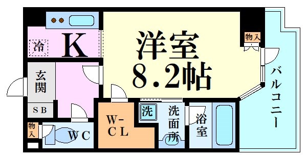 パークアクシスうつぼ公園の物件間取画像