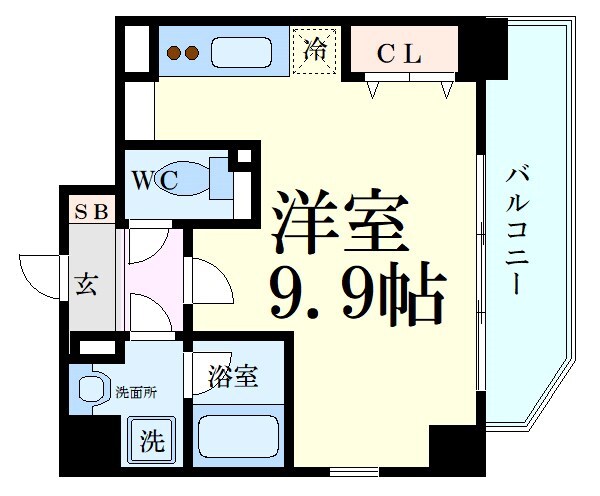 中津駅 徒歩7分 4階の物件間取画像
