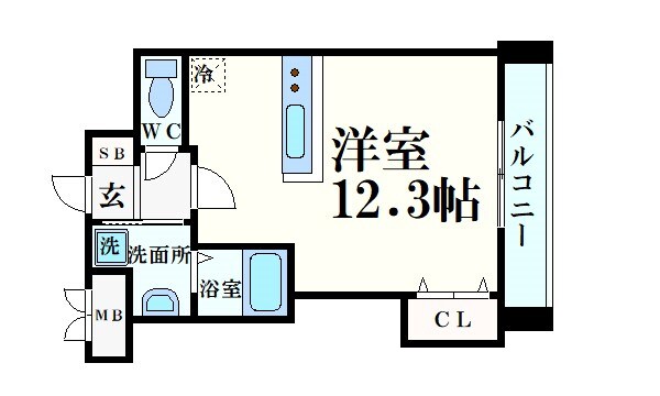 ＹＯＵ’ＳⅢ番館の物件間取画像