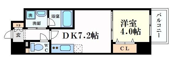 レオンコンフォート本町東Ⅱの物件間取画像