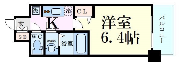 プレサンス新大阪ジェイズの物件間取画像