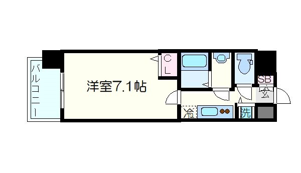 La Douceur新大阪の物件間取画像