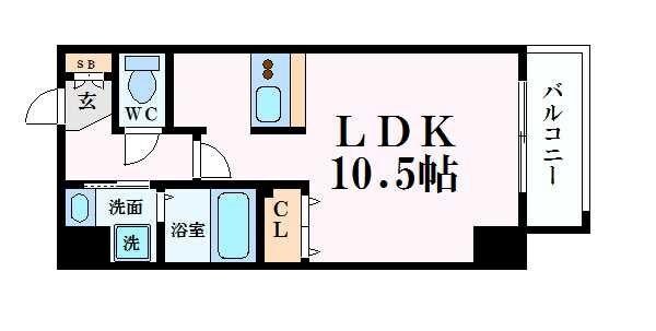 willDo松屋町の物件間取画像