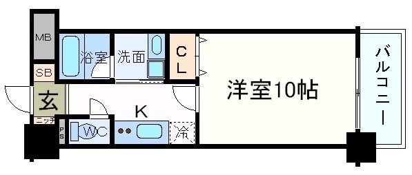 セレッソコート新大阪の物件間取画像