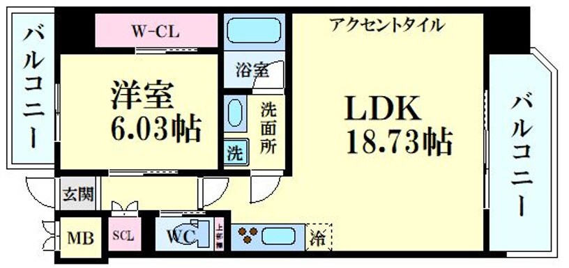 プレジオ新大阪EUROの物件間取画像