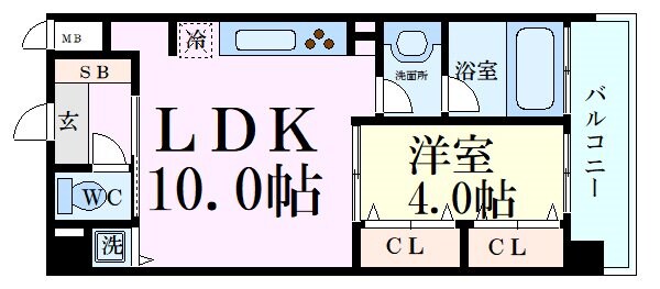 Mid Court新大阪の物件間取画像