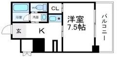 W.O.B　HONMACHI-WESTの物件間取画像