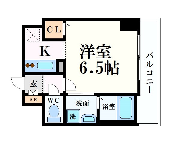 ララプレイス ザ・京橋ステラの物件間取画像