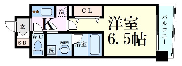 セイワパレス梅田茶屋町の物件間取画像