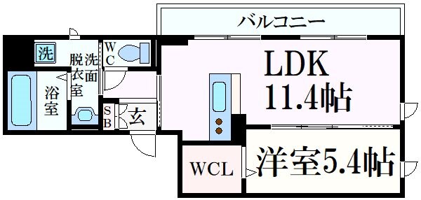 オータムメゾンの物件間取画像