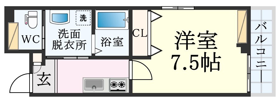 エヌエムスワサントシスの物件間取画像