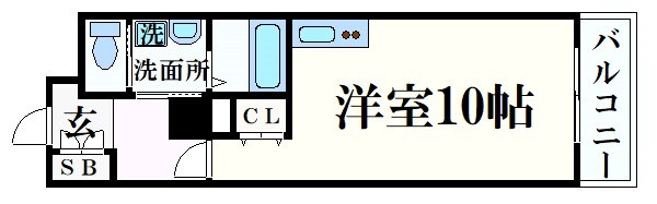 S-FORT神戸神楽町の物件間取画像