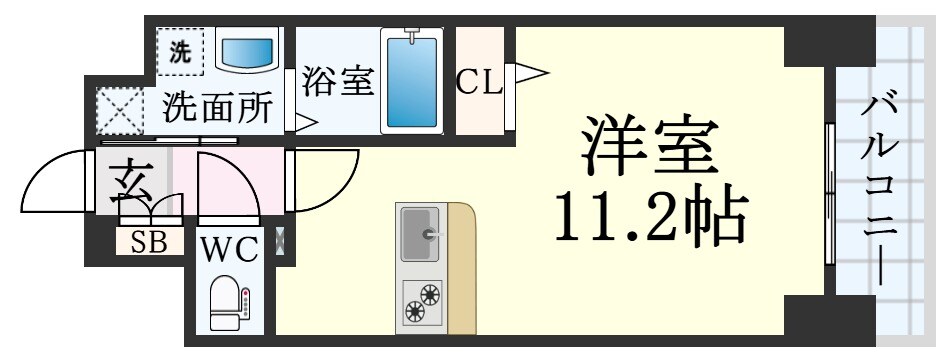 レオンコンフォート神戸西の物件間取画像