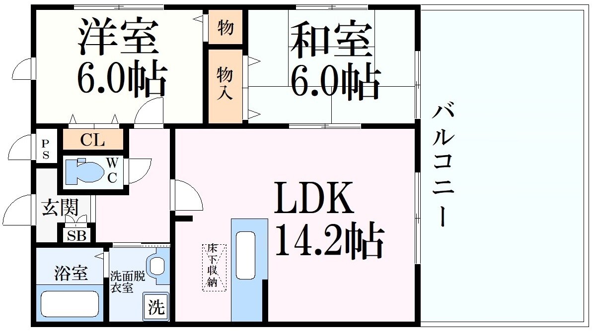 コージィ香櫨園の物件間取画像