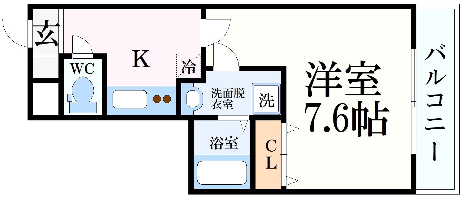 ポヒリ甲子園の物件間取画像