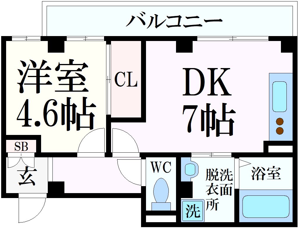 摂津本山駅 徒歩5分 2階の物件間取画像