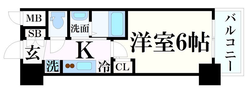 神戸駅 徒歩10分 3階の物件間取画像