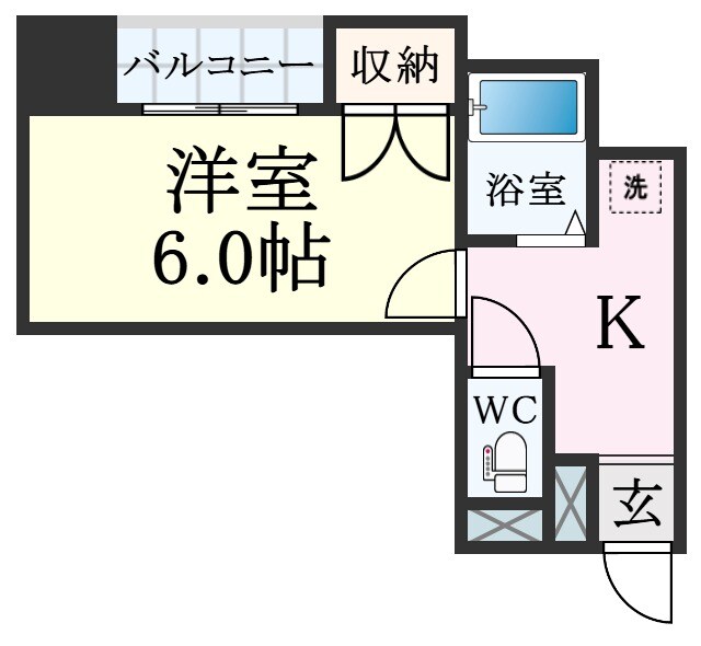 物件間取画像