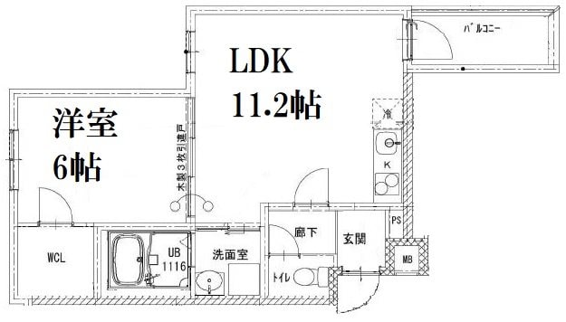 フジパレスヴェールの物件間取画像