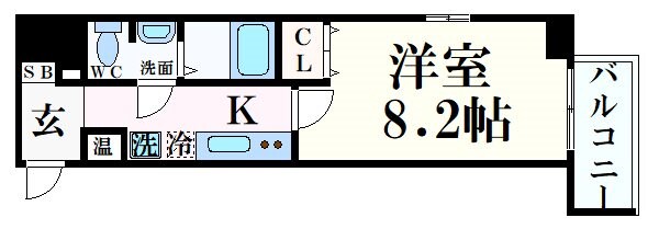 ダイドーメゾン神戸元町の物件間取画像