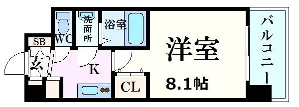 西宮ルモンド甲子園の物件間取画像