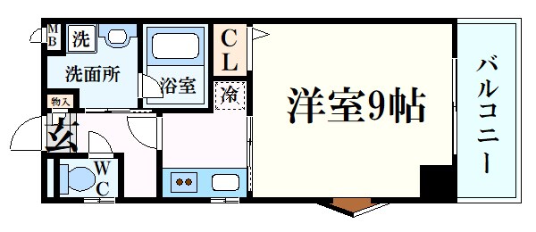 兵庫駅 徒歩3分 5階の物件間取画像