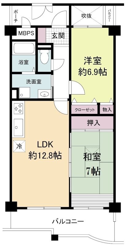 KDXレジデンス夙川ヒルズ1番館の物件間取画像