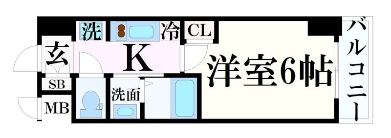大倉山駅 徒歩3分 8階の物件間取画像