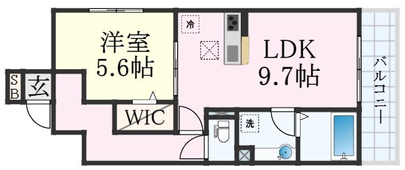 エミネンシア御崎公園の物件間取画像