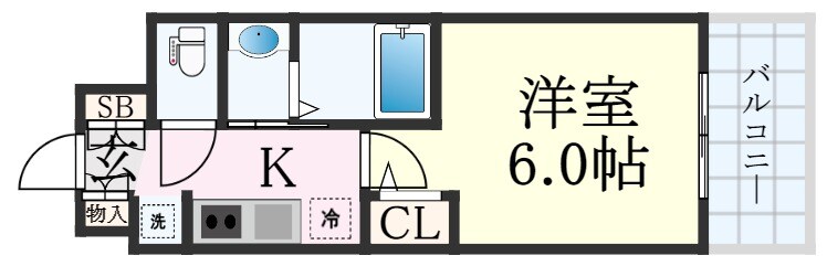 大倉山駅 徒歩3分 7階の物件間取画像