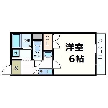 ＭＹ尼崎の物件間取画像