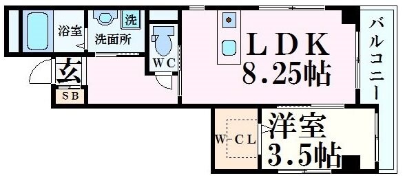 ケーズコート西宮北口の物件間取画像