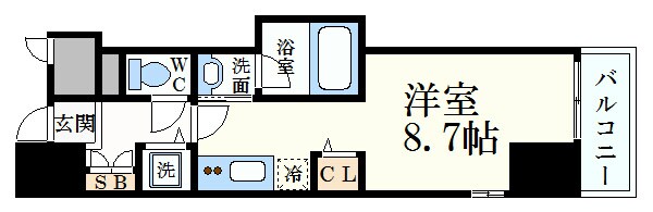 大倉山駅 徒歩4分 2階の物件間取画像