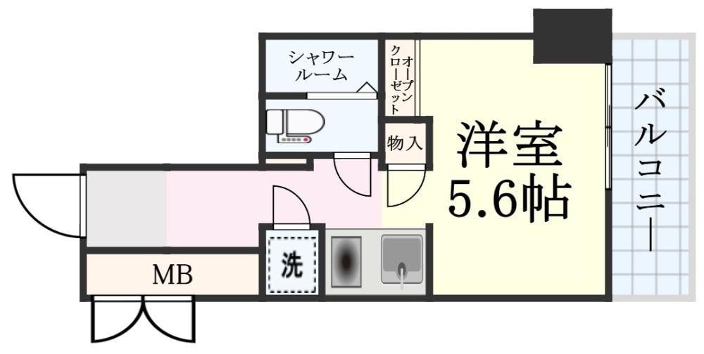 物件間取画像