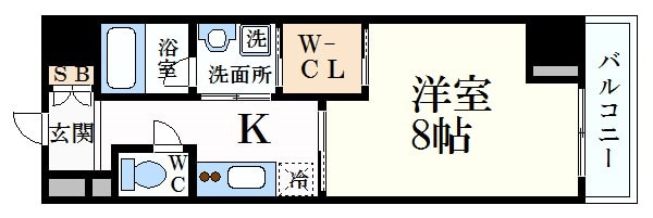 神戸ボナールレジデンスの物件間取画像