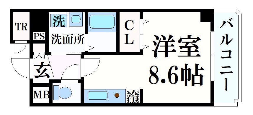 フローラ・02の物件間取画像