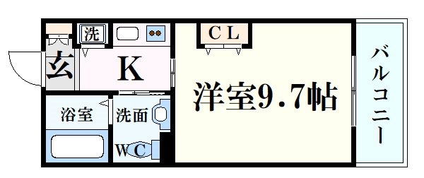 KDXレジデンス甲南山手の物件間取画像