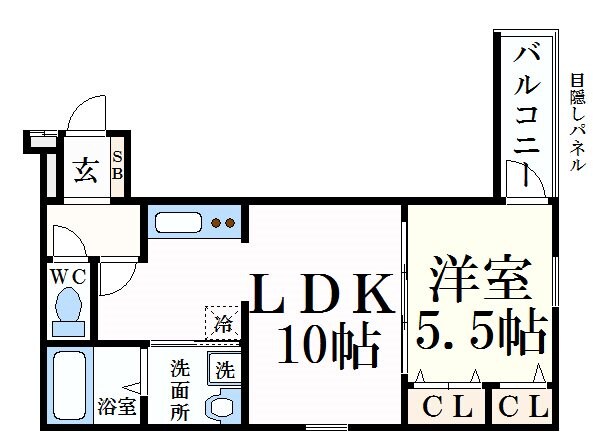 深江駅 徒歩7分 3階の物件間取画像