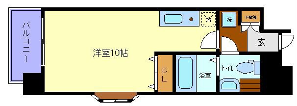 大町西公園駅 徒歩3分 4階の物件間取画像