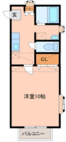 六丁の目駅 徒歩13分 1階の物件間取画像