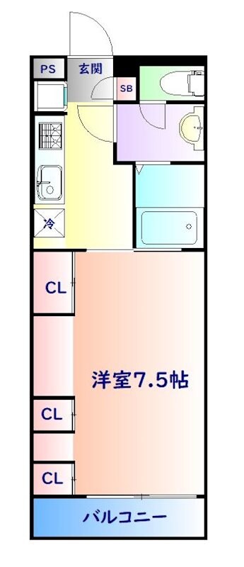 物件間取画像