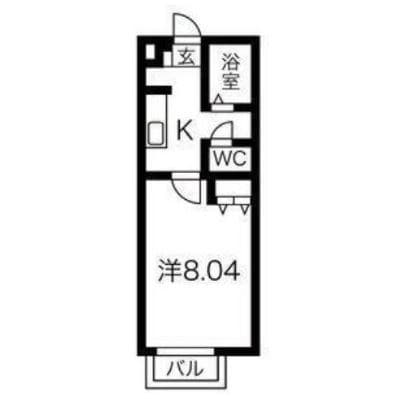 ポミエ富沢の物件間取画像